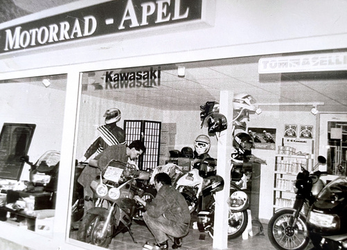Motorrad Apel - Händlervertrag Kawasaki