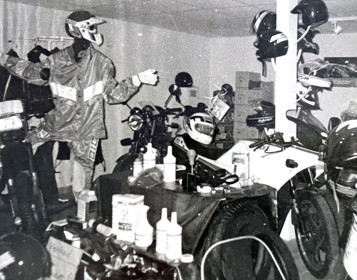 Motorrad Apel - Schauraum 1992